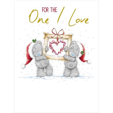 One I Love Large Me to You Bear Christmas Card  £3.99