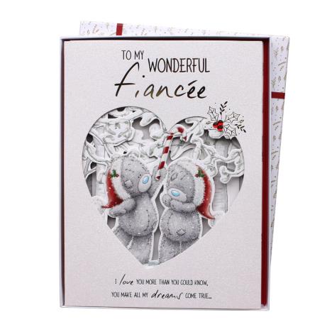 Fiancee Me to You Bear Luxury Boxed Christmas Card   £9.99