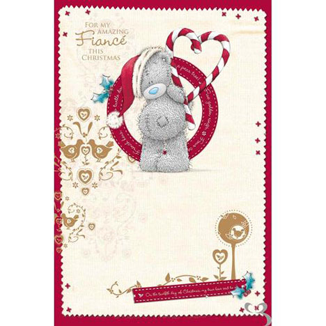 Fiance Me to You Bear Christmas Card  £3.59