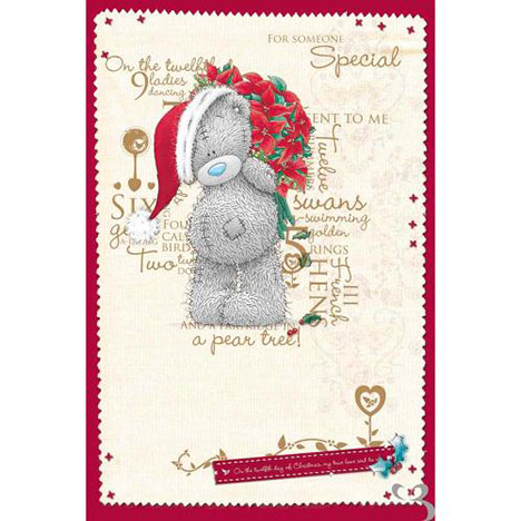 Someone Special Me to You Bear Christmas Card  £3.59