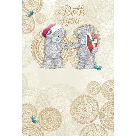 To Both Of You Me to You Bear Christmas Card  £3.59