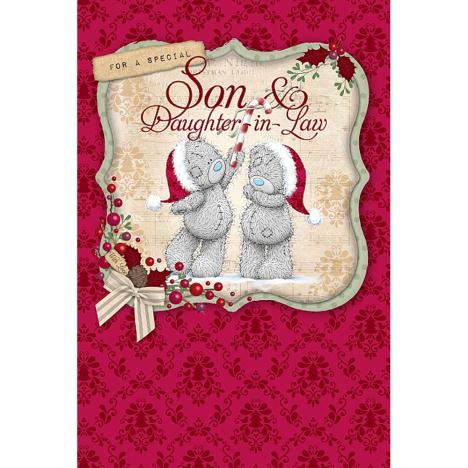 Son & Daughter-In-Law Me to You Bear Christmas Card  £3.59