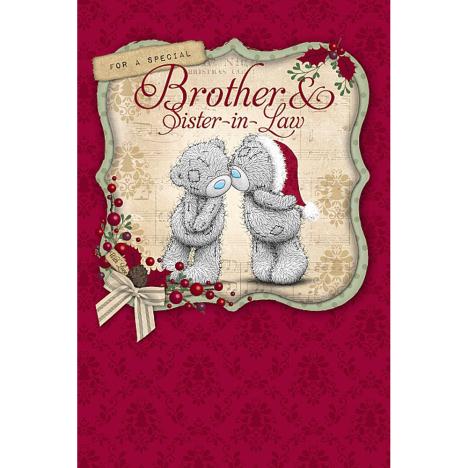 Brother & Sister-In-Law Me to You Bear Christmas Card  £3.59