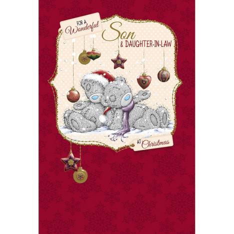 Son And Daughter In Law Me to You Bear Christmas Card  £3.59