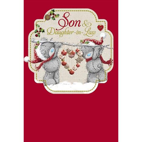 Son & Daughter-in-Law Me to You Bear Christmas Card  £3.59