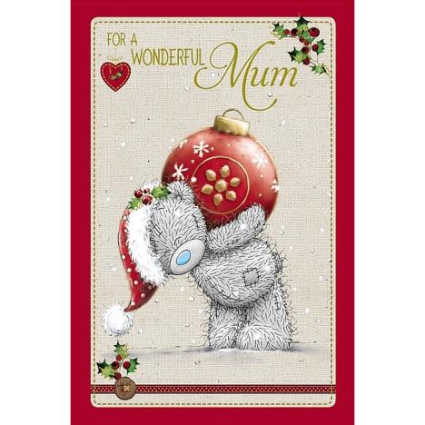 Wonderful Mum Me to You Bear Christmas Card  £3.59