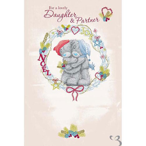 Daughter & Partner Me to You Bear Christmas Card  £2.49