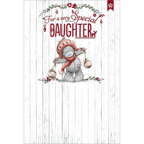Special Daughter Me to You Bear Christmas Card  £2.49