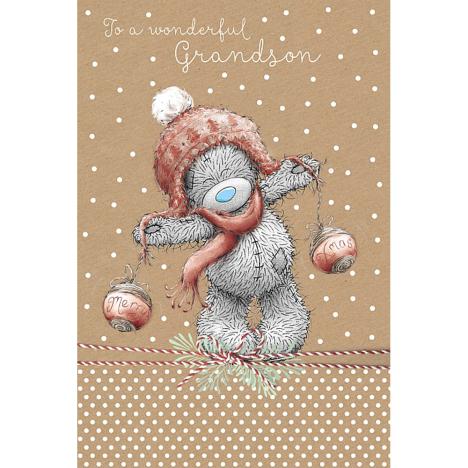 Wonderful Grandson Me to You Bear Christmas Card  £2.49