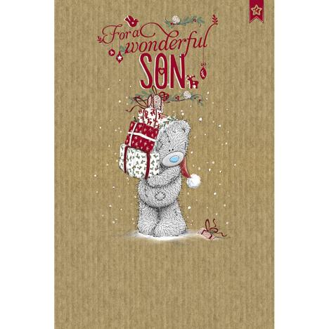 Wonderful Son Me to You Bear Christmas Card  £2.49