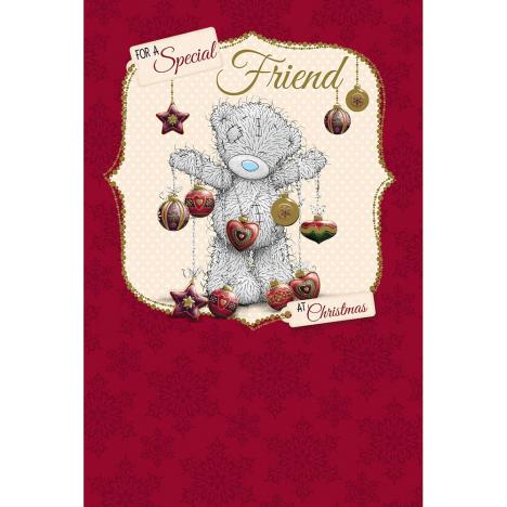 Special Friend Me to You Bear Christmas Card  £2.49