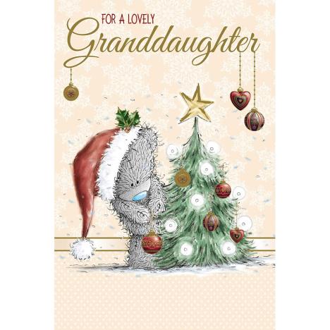 Granddaughter Me to You Bear Christmas Card  £2.49