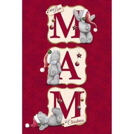 Mam Me to You Bear Christmas Card  £2.49