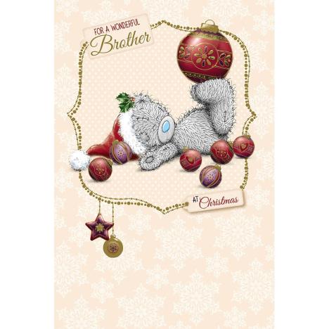 Brother Me to You Bear Christmas Card  £2.49