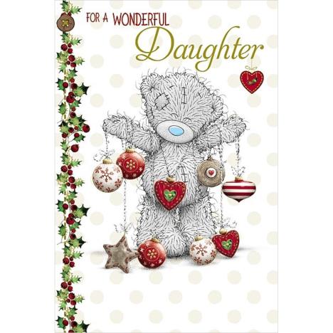 Wonderful Daughter Me to You Bear Christmas Card  £2.49