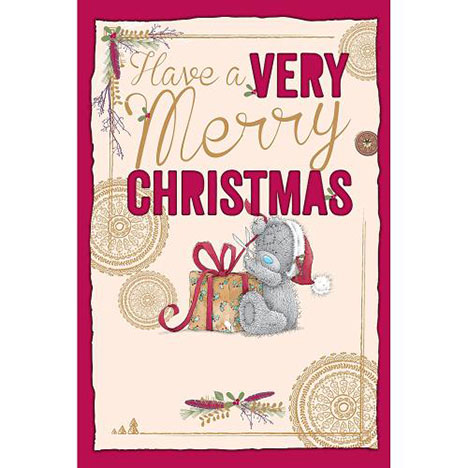 Festive Fun Me to You Bear Christmas Card  £3.99