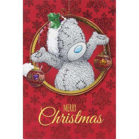 Tatty Teddy Holding Decorations Me to You Bear Christmas Card  £2.39