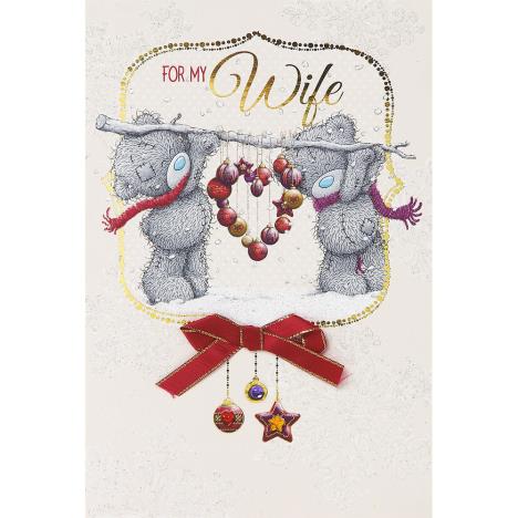 Wife Me to You Bear Christmas Card  £3.99