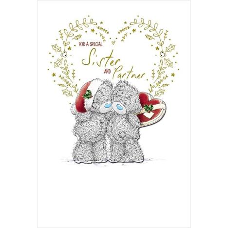 Special Sister and Partner Me to You Bear Christmas Card  £3.99