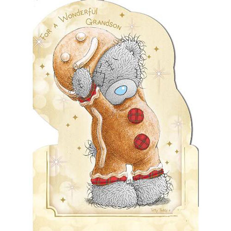Wonderful Grandson Me to You Bear Christmas Card  £1.79