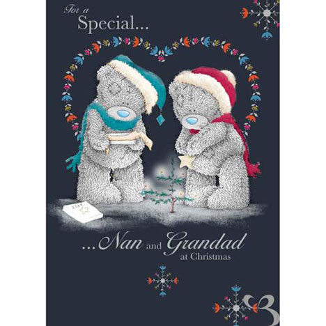 Nan and Grandad Me to You Bear Christmas Card  £2.09