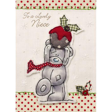 Niece Me to You Bear Christmas Card  £1.79