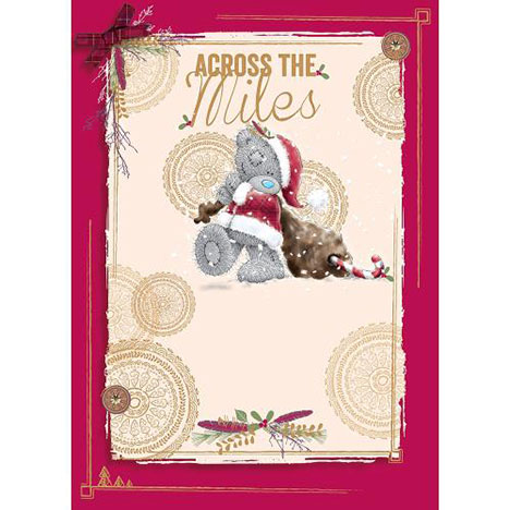Across The Miles Me To You Bear Christmas Card  £1.79