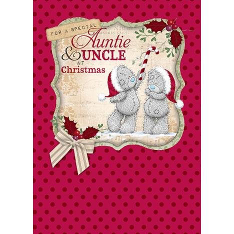 Auntie & Uncle Me to You Bear Christmas Card  £1.79