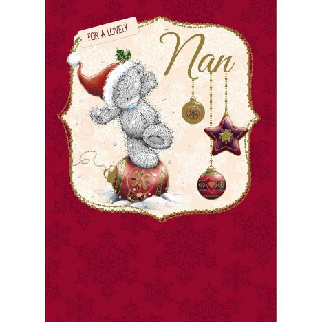 Nan Me to You Bear Christmas Card  £1.79