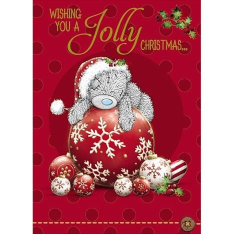 Jolly Christmas Me to You Bear Christmas Card  £1.79
