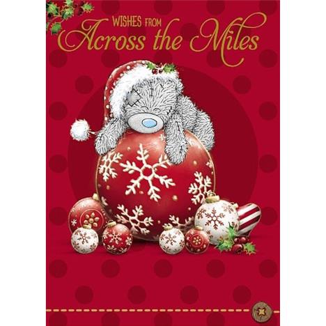 Across The Miles Me to You Bear Christmas Card  £1.79