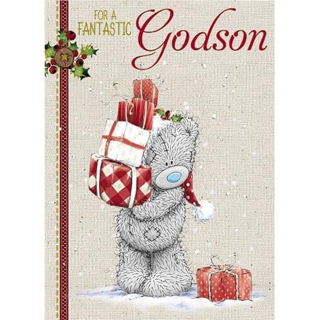 Fantastic Godson Me to You Bear Christmas Card  £1.79