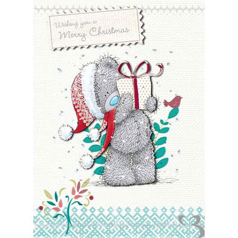 Tatty Teddy Giving Present Me to You Bear Christmas Card  £2.69