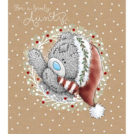 Lovely Aunty Me to You Bear Christmas Card  £1.89