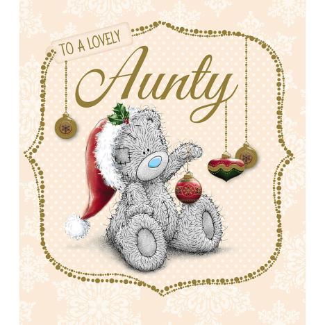 Lovely Aunty Me to You Bear Christmas Card  £1.89