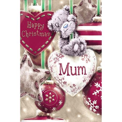 Mum Bear On Heart Bauble Me to You Bear Christmas Card  £2.49