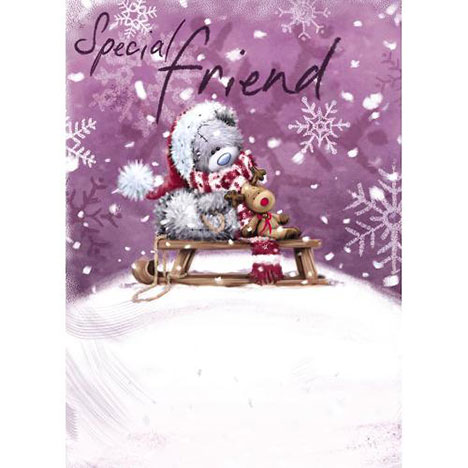 Special Friend Me to You Bear Christmas Card  £1.79