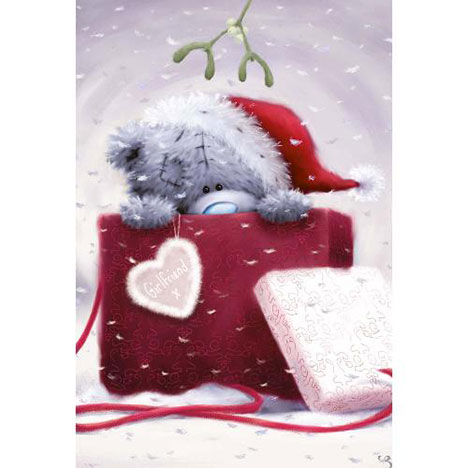 Girlfriend GIANT Poppet Me to You Bear Christmas Card   £10.00