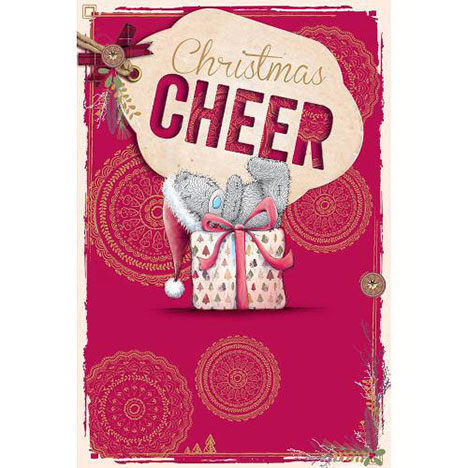 Christmas Cheer Me to You Bear Christmas Card  £2.49