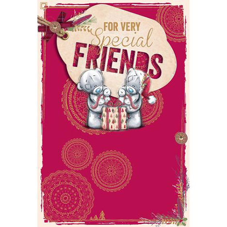 Special Friends Me to You Bear Christmas Card  £2.49