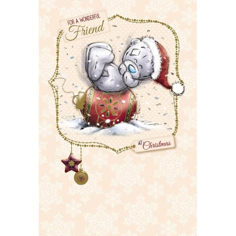 Friend Me to You Bear Christmas Card  £2.49