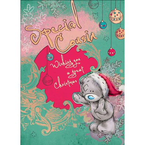 Cousin Sketchbook Me to You Bear Christmas Card  £1.79