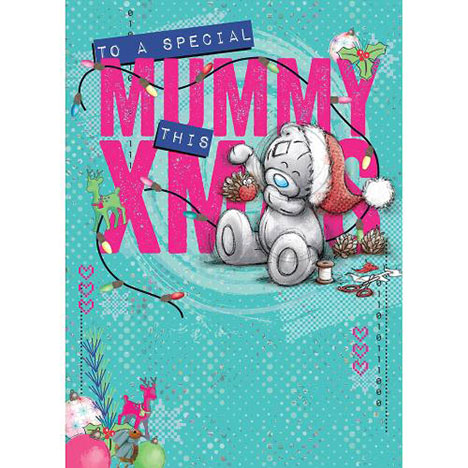 Mummy Me to You Bear Christmas Card  £1.79