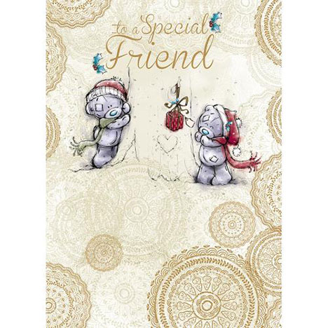 Special Friend Me to You Bear Christmas Card  £1.79