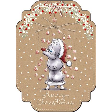 Merry Christmas Shaped Me to You Bear Christmas Card  £1.79