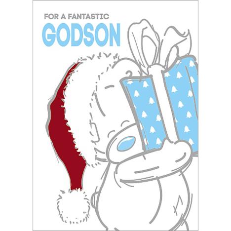 Fantastic Godson Me to You Bear Christmas Card  £1.79