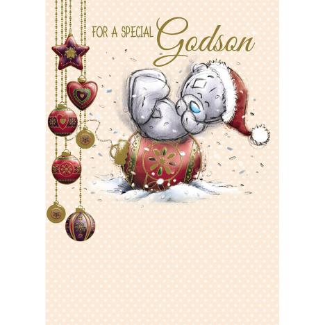 Special Godson Me to You Bear Christmas Card  £1.79
