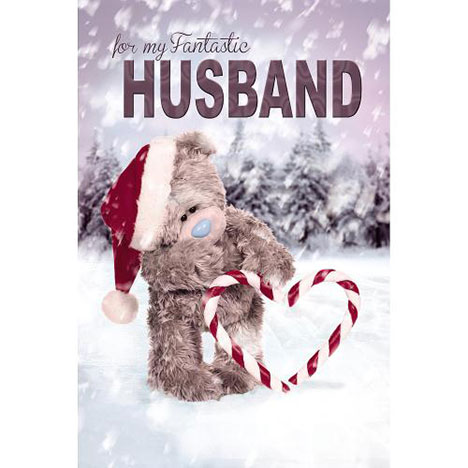 3D Holographic Husband Me to You Bear Christmas Card  £3.79