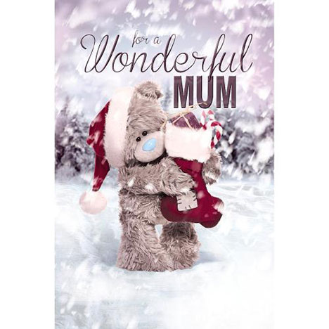 3D Holographic Mum Me to You Bear Christmas Card  £3.79
