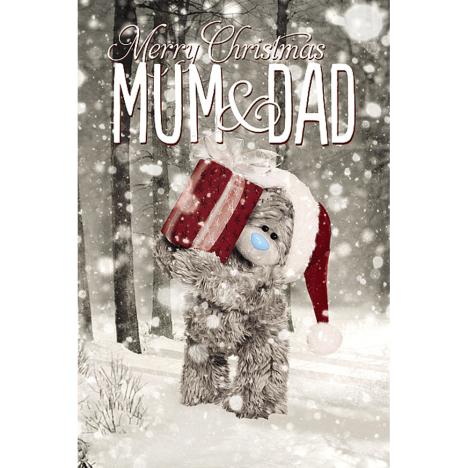 3D Holographic Mum & Dad Me to You Bear Christmas Card  £3.79